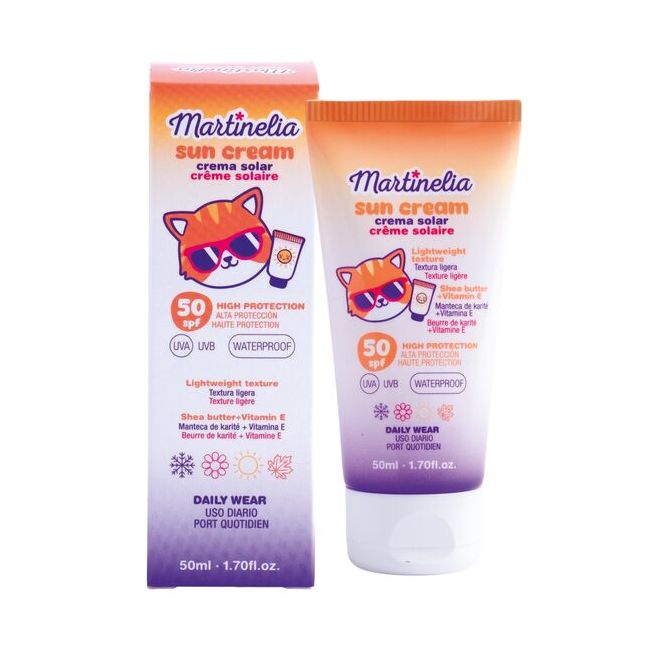 Crema cu protectie solara SPF 50 Waterproof, Martinelia, 50 ml