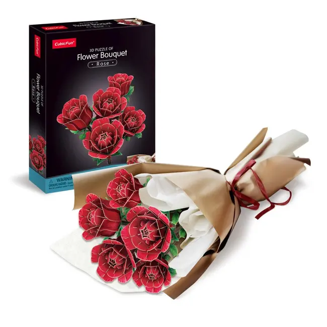 Cubic Fun - Buchet de Trandafiri 3D 265 piese ARTCUP865h