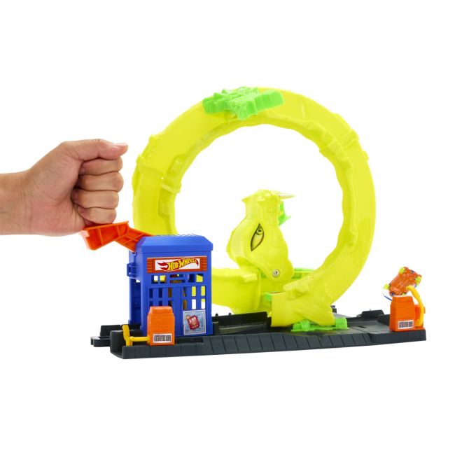 HOT WHEELS CITY PISTA ATACUL SPIRAL AL SARPELUI VIVMTHDR29_JBM63
