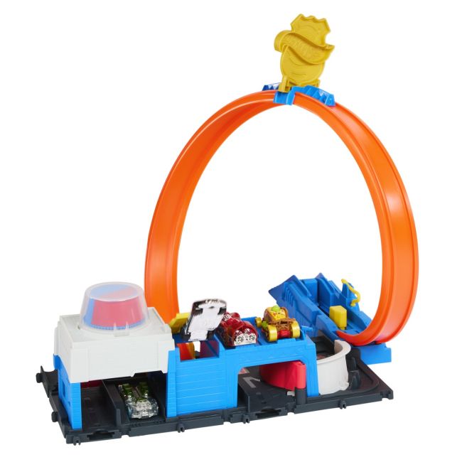 HOT WHEELS CITY SET DE JOACA SUPER STATIE DE POLITIE VIVMTJBM71