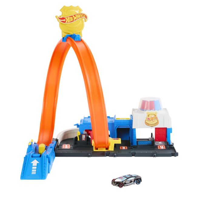 HOT WHEELS CITY SET DE JOACA SUPER STATIE DE POLITIE VIVMTJBM71