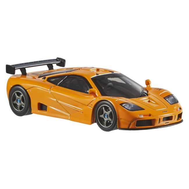 HOT WHEELS PREMIUM REAL RIDERS MASINUTA METALICA MCLAREN F1 GTR 1995 SCARA 1:43 VIVMTHMD41_HWT15