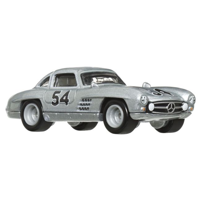 HOT WHEELS TRANSPORTATOR  MERCEDES-BENZ 55 BLAUES WUNDER CU MASINUTA MERCEDES-BENZ 300 SL SCARA 1:64 VIVMTFLF56_HRV48