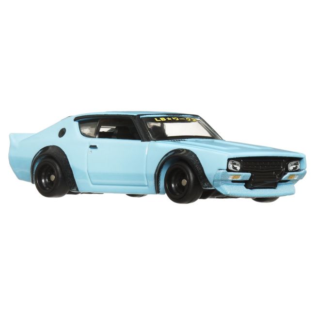 HOT WHEELS TRANSPORTATOR FLEET FLYER CU MASINUTA NISSAN SKYLINE 2000 GT-R LBWK SCARA 1:64 VIVMTFLF56_HRV45