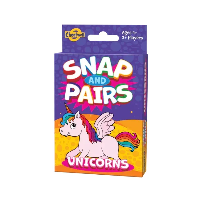 Joc de carti 2 in 1 - unicorni