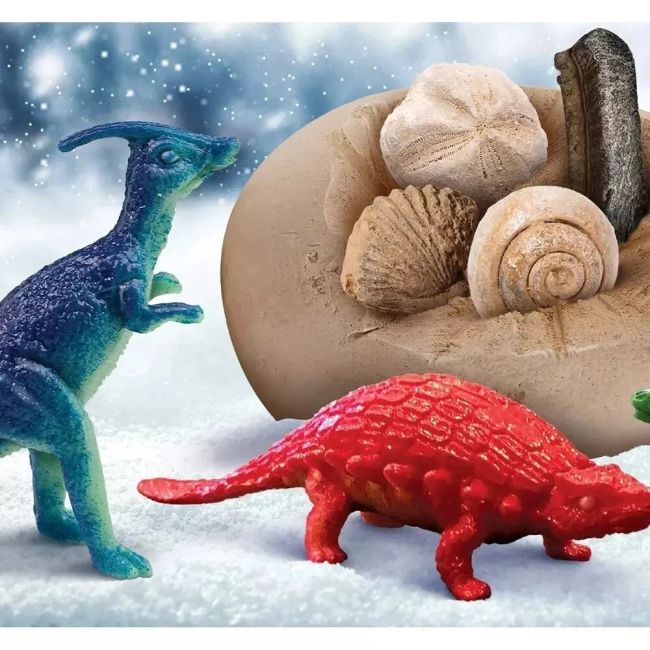 National Geographic - Set educativ Calendar de Craciun descopera lumea preistorica a dinozaurilor cu 24 de surprize ARTNG22862