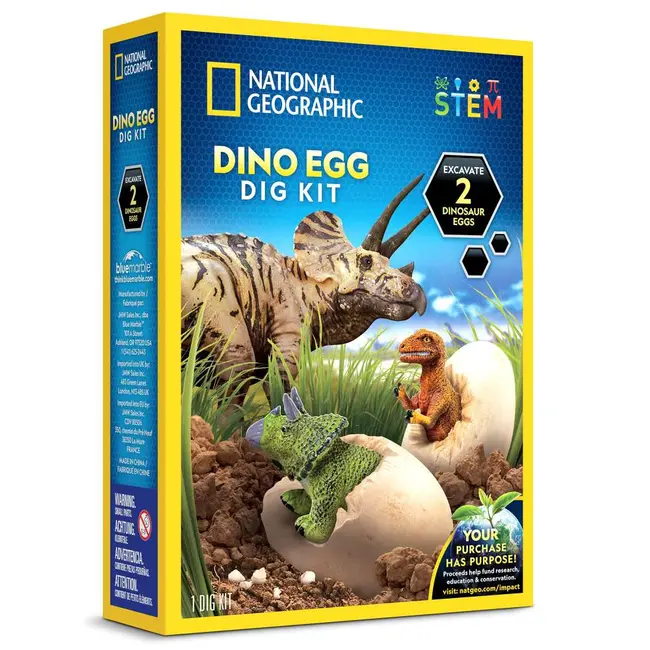 National Geographic - Set educativ Descoperirea oualor preistorice in expeditia dinozaurilor ARTNG29677