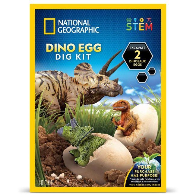 National Geographic - Set educativ Descoperirea oualor preistorice in expeditia dinozaurilor ARTNG29677