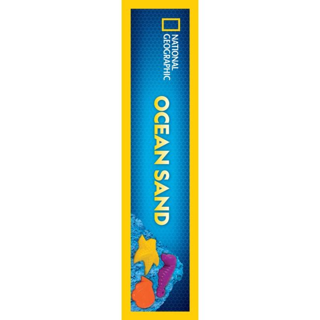National Geographic - Set educativ Nisip kinetic ce ajuta la dezvoltarea abilitatilor motorii fine ARTNG23678