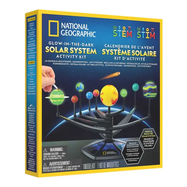 National Geographic - Set educativ Sistemul Solar planete fosforescente ARTNG24668
