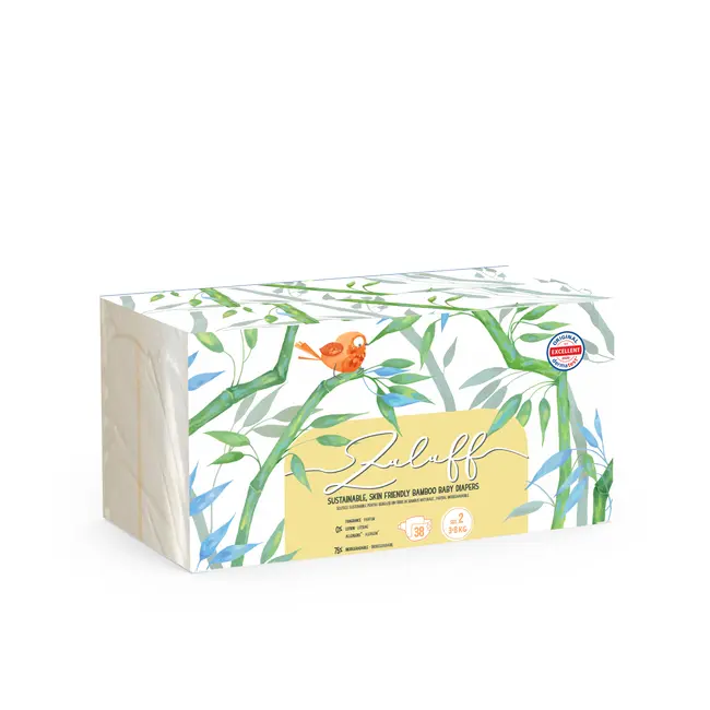 Scutece din bambus - Zuluff Marimea 2 , 3-8 kg