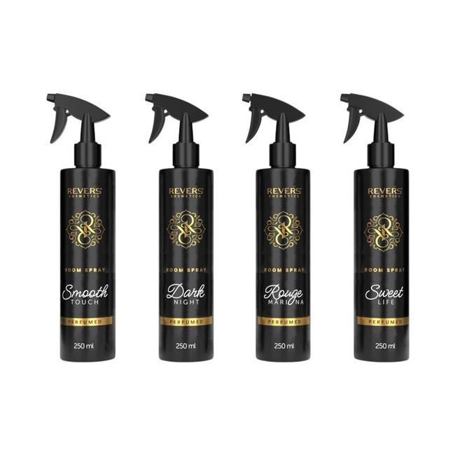 Set 24 Spray de camera Smooth Touch, Revers, 250ml, 4 arome