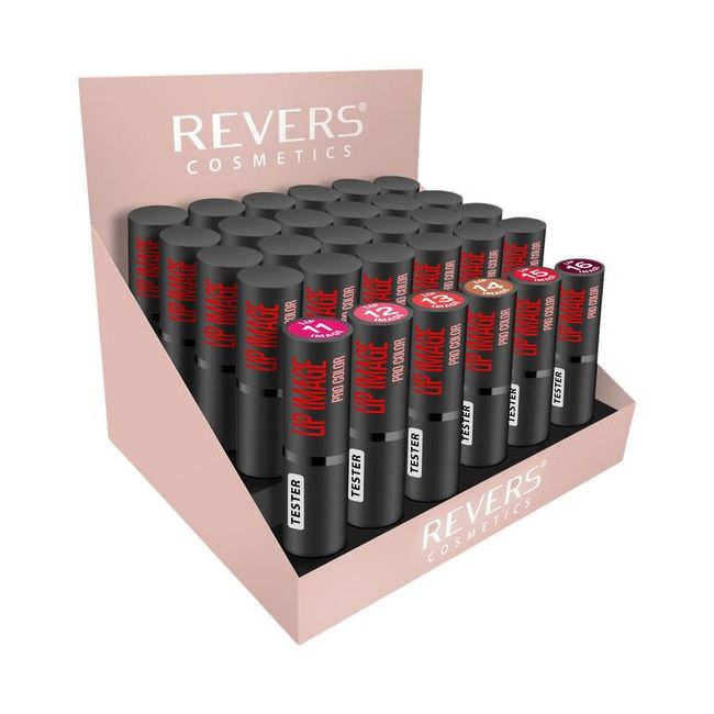 Set 24 bucati Ruj de buze Lip Image, Revers, cu testere