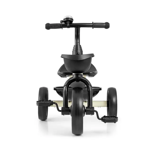 Tricicleta cu cadru robust din otel, roti Eva, +24 luni, Bobby Beige EKDmm0153