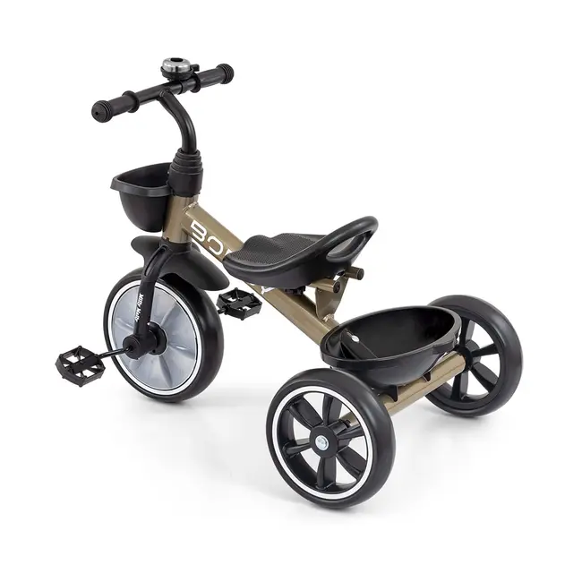 Tricicleta cu cadru robust din otel, roti Eva, +24 luni, Bobby Golden EKDmm9588