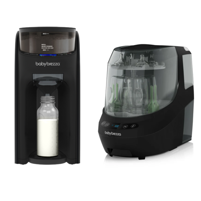 Pachet BebeStart 15 - Espressor Formula Pro Advanced Black + Bottle Washer Pro Black