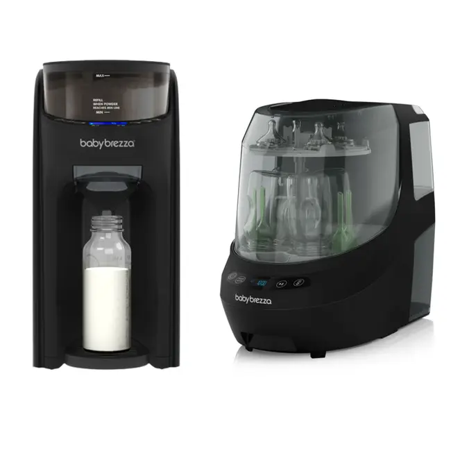 Pachet BebeStart 15 - Espressor Formula Pro Advanced Black + Bottle Washer Pro Black