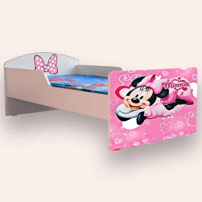 Patut Copii Minnie Mouse Mic 2-8 Ani Simplu Varianta fara Saltea Cmg43809445773569