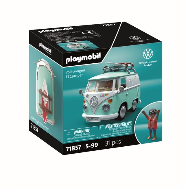 Playmobil - Duba camping de colectie Volkswagen T1 ARTPM71857