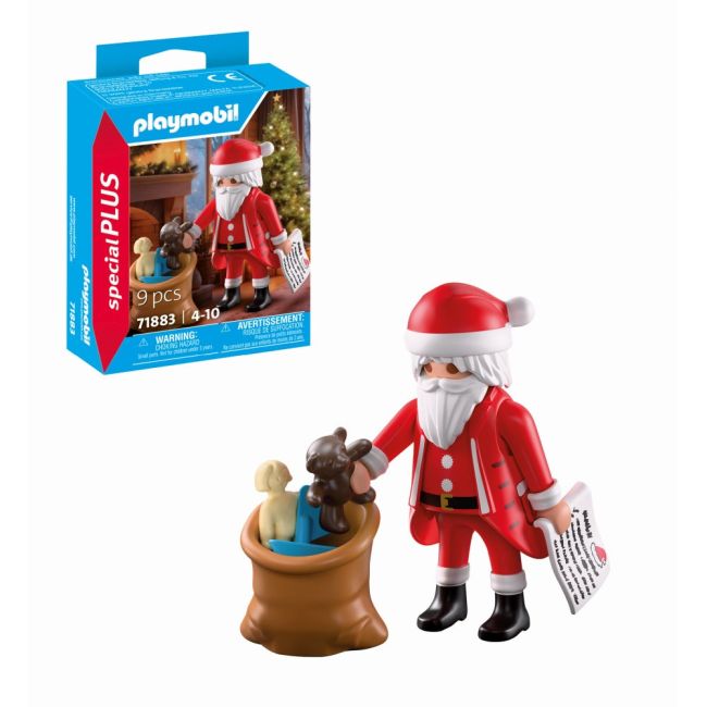 Playmobil - Figurina Mos Craciun cu sac de cadouri ARTPM71883
