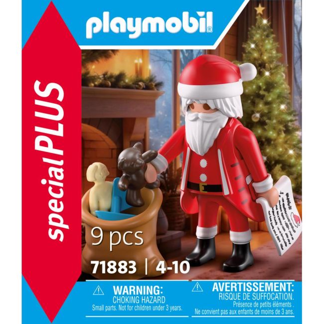 Playmobil - Figurina Mos Craciun cu sac de cadouri ARTPM71883