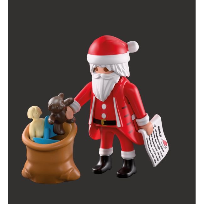 Playmobil - Figurina Mos Craciun cu sac de cadouri ARTPM71883