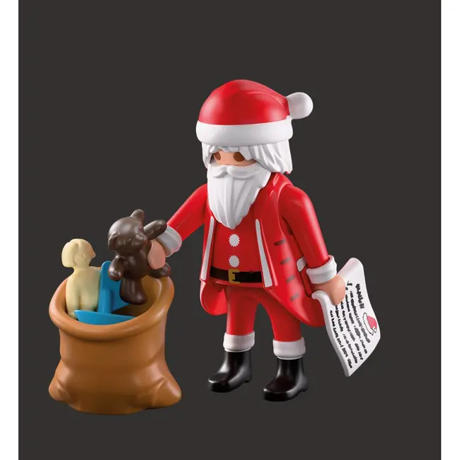 Playmobil - Figurina Mos Craciun cu sac de cadouri ARTPM71883