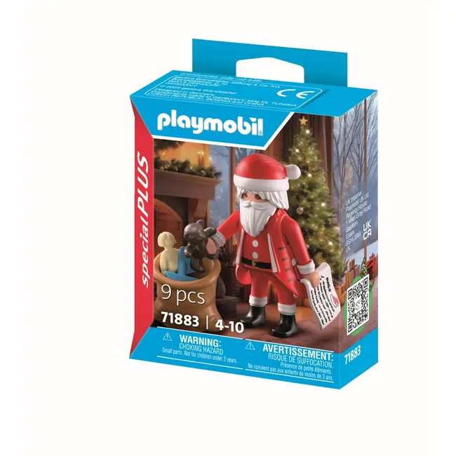Playmobil - Figurina Mos Craciun cu sac de cadouri ARTPM71883