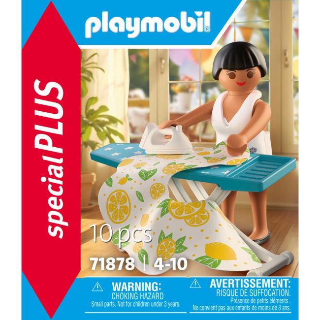 Playmobil - Figurina femeie cu masa de calcat ARTPM71878