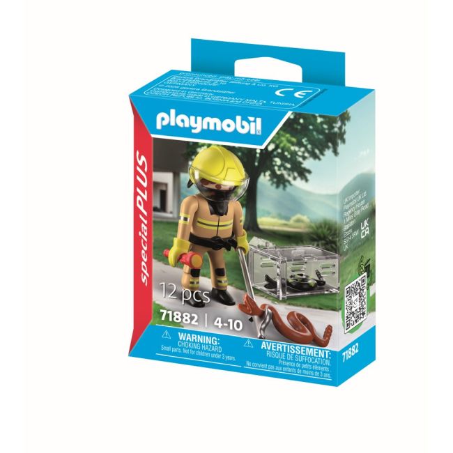 Playmobil - Figurina salvator de serpi ARTPM71882