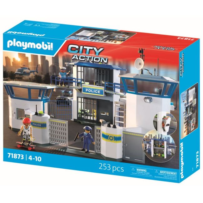 Playmobil - Jucarie de rol Centrul de comanda al politiei ARTPM71873