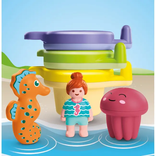 Playmobil - Junior Aqua dezvoltare prin joaca Jucarii plutitoare ARTPM71776