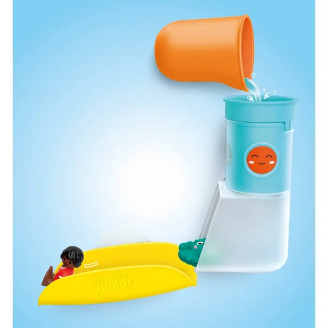 Playmobil - Junior Aqua dezvoltare prin joaca Rezervor de apa cu tobogan ARTPM71775