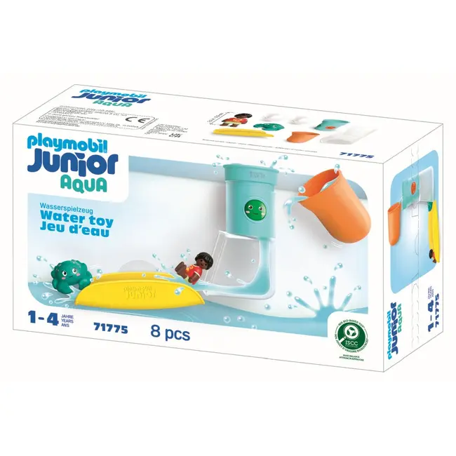 Playmobil - Junior Aqua dezvoltare prin joaca Rezervor de apa cu tobogan ARTPM71775