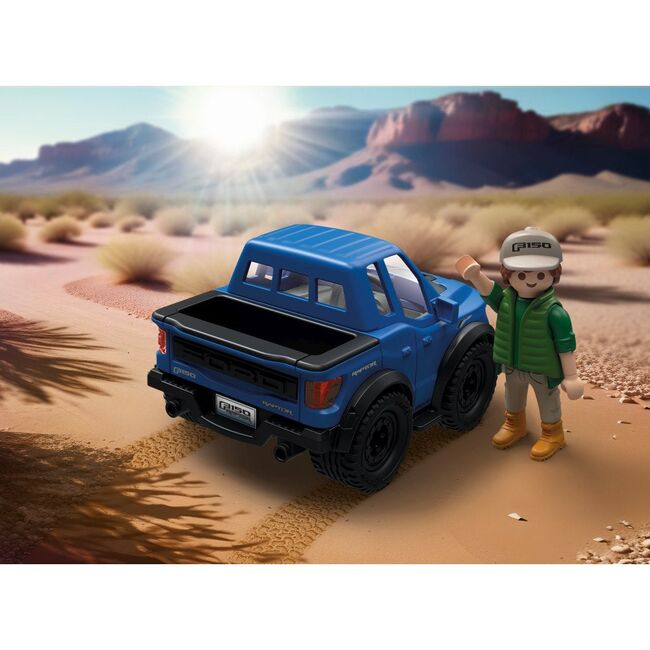 Playmobil - Masina de colectie Ford F150 Raptor ARTPM71858