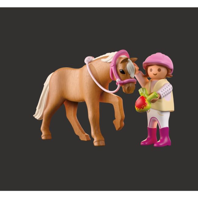 Playmobil - Set 2 figurine fetita cu ponei ARTPM71887