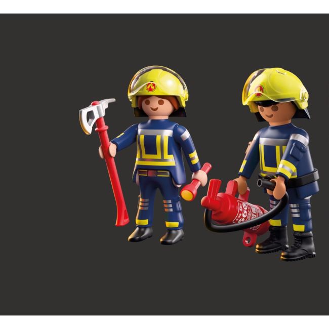 Playmobil - Set 2 figurine pompieri ARTPM71885