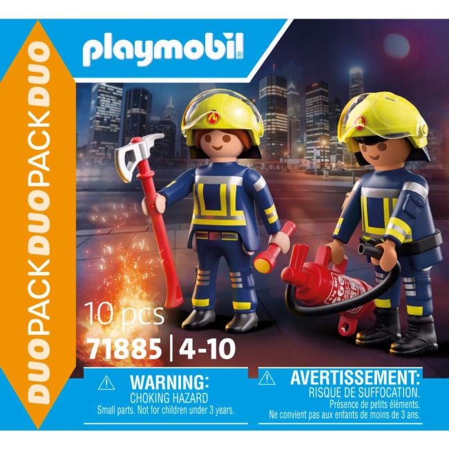 Playmobil - Set 2 figurine pompieri ARTPM71885