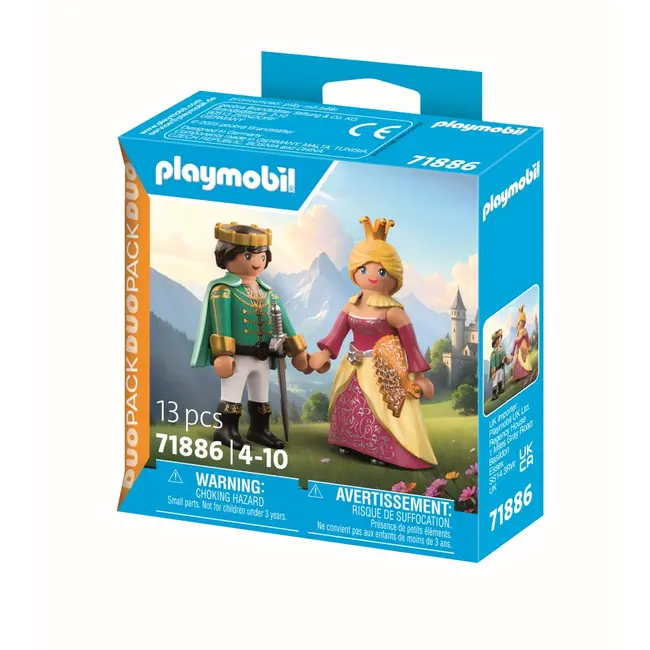 Playmobil - Set 2 figurine print si printesa ARTPM71886