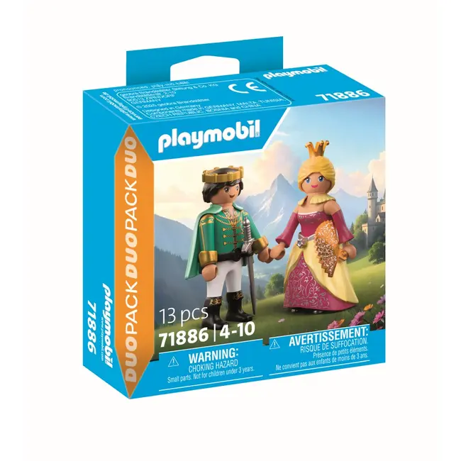 Playmobil - Set 2 figurine print si printesa ARTPM71886