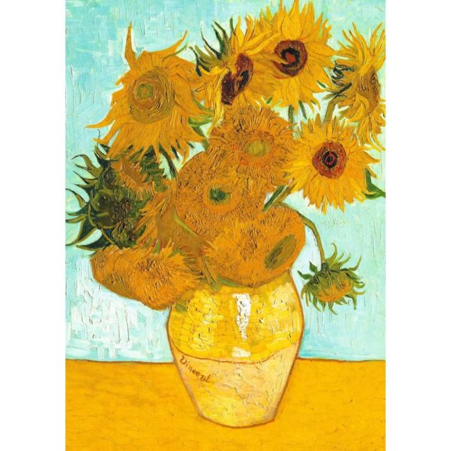 Ravensburger - Puzzle Van Gogh vaza cu flori 1000 piese design nou ARTRVSPA00070