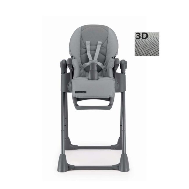 Scaun De Masa Multifunctional Pentru Bebelusi Si Copii, Cam   Pappananna Icon Air, Material Mesh Respirant 3d, Inaltime Ajustabila, Varsta 6 Luni-15 Kg, Pliabil, Centura De Siguranta In 5 Puncte, Depoz Pjbs2250-c266