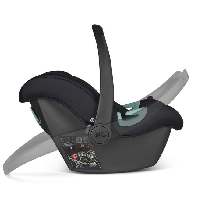 Scaun auto Tulip i-Size 40-85cm Black ABC Design