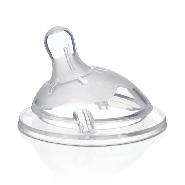 Tetina Chicco Natural Feeling, s., flux mediu, 2luni+ CHC81023-7
