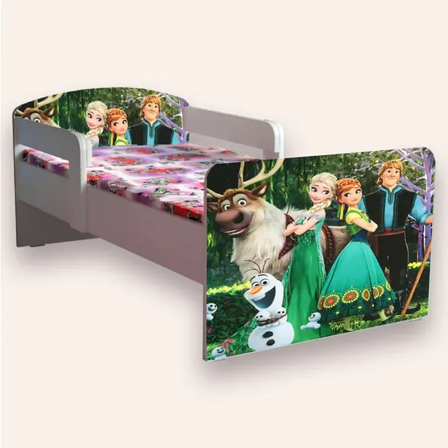 Pat Frozen Varianta 2 Cu Manere Mic 2-8 Ani 140x70 Cu Saltea Inclusa Cmg49440527286612