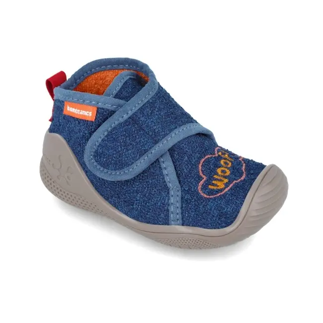 Incaltaminte de interior biomecanics zapatilla woolf, azul 241155-a-18