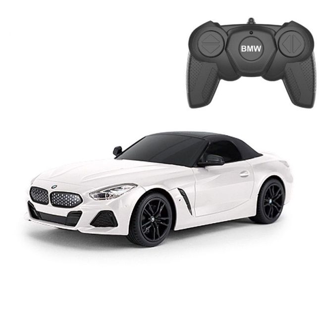 MASINA CU TELECOMANDA BMW Z4 ROADSTER ALB SCARA 1 LA 18 VIVRas95900_Alb