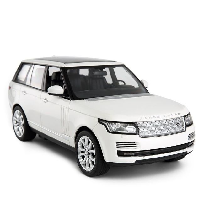 MASINA CU TELECOMANDA RANGE ROVER ALB SCARA 1 LA 14 VIVRas49700_Alb