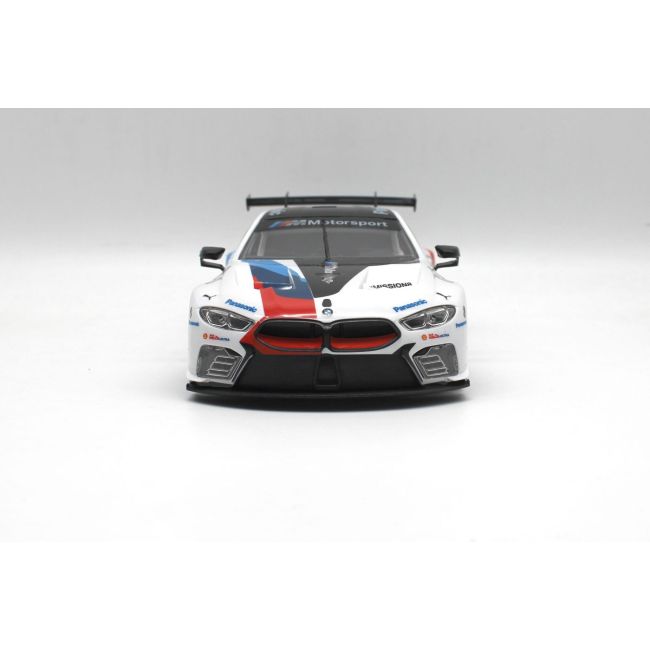 MASINUTA CONSTRUIBILA CU TELECOMANDA BMW M8 GTE SCARA 1 LA 18 VIVRas97200