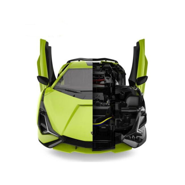 MASINUTA CONSTRUIBILA CU TELECOMANDA LAMBORGHINI SIAN FKP 37 SCARA 1 LA 18 VIVRas97400